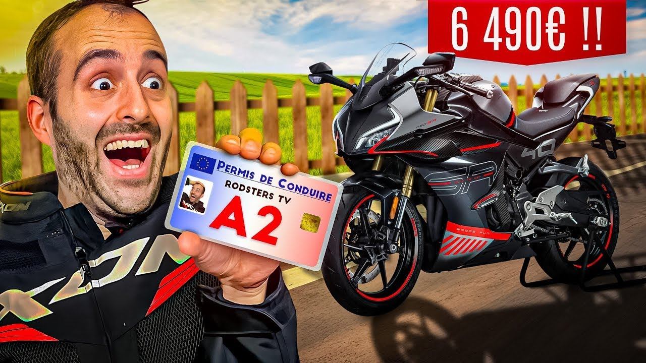 Essai 450 SR: le REVE de tous les permis A2. смотреть онлайн