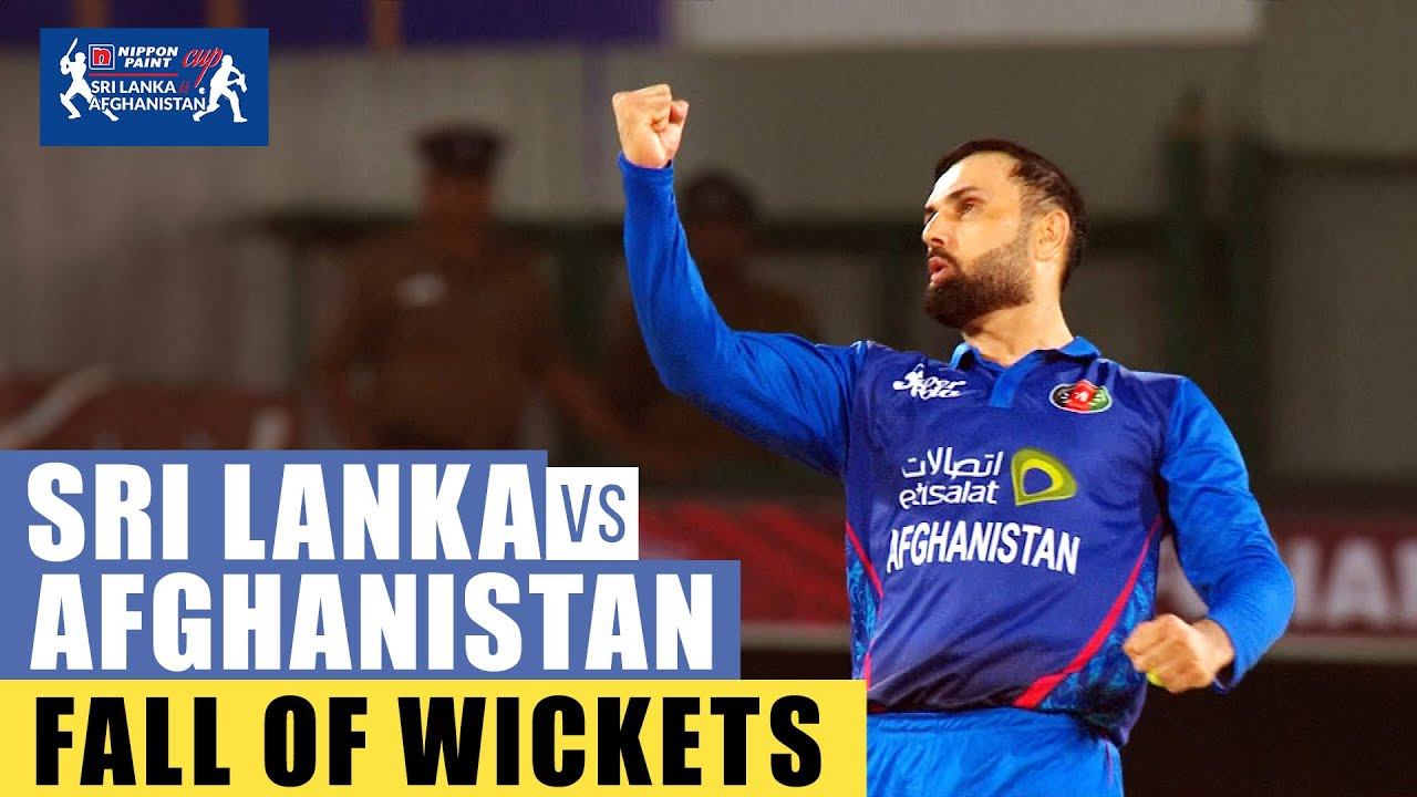 Afghanistan Tour Of Sri Lanka | 3rd T20I | Sri Lanka's Fall Of Wickets смотреть онлайн