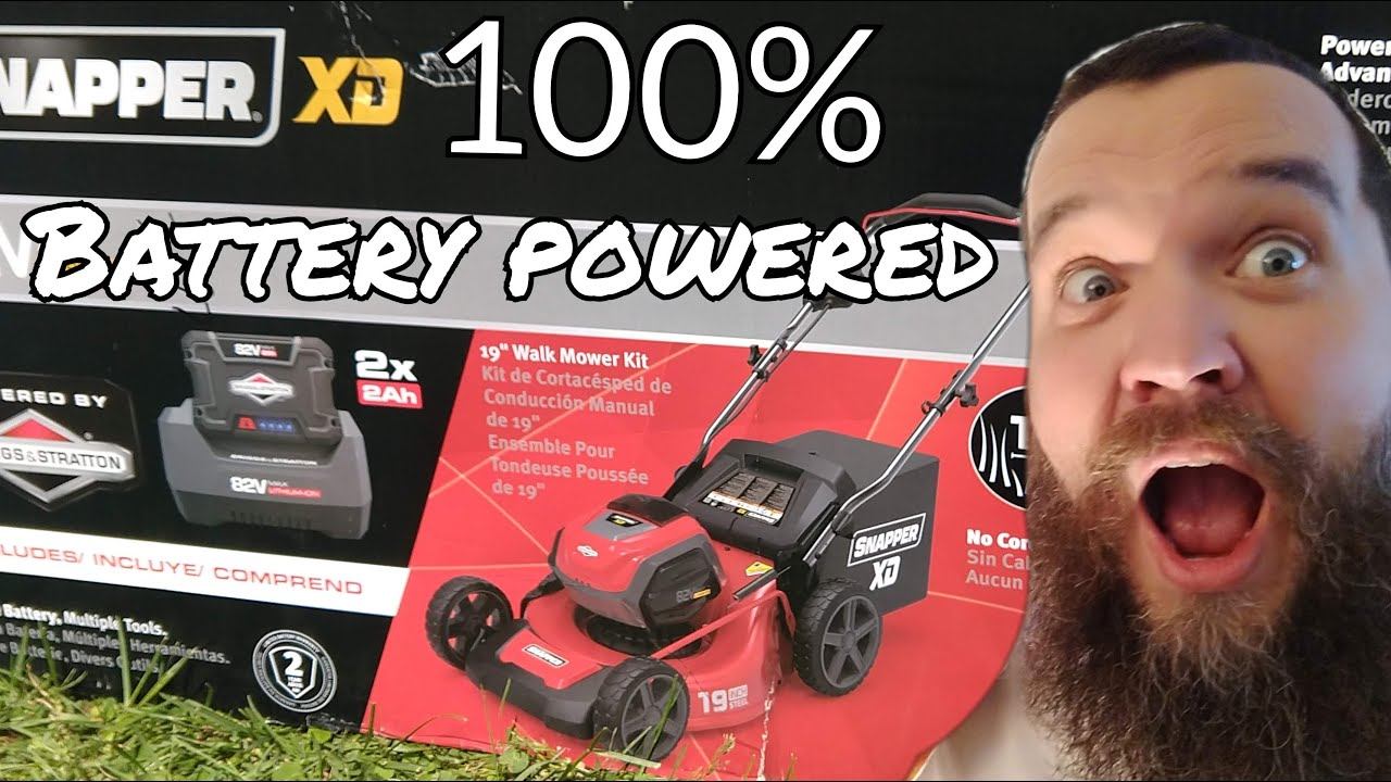 Snapper XD 82V MAX 19" Lawnmower REVIEW! смотреть онлайн