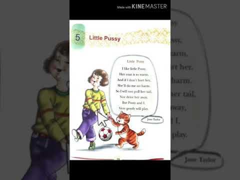ENGLISH || CLASS 2nd || LESSON- 5 POEM LITTLE PUSSY || D.A.V. || смотреть онлайн