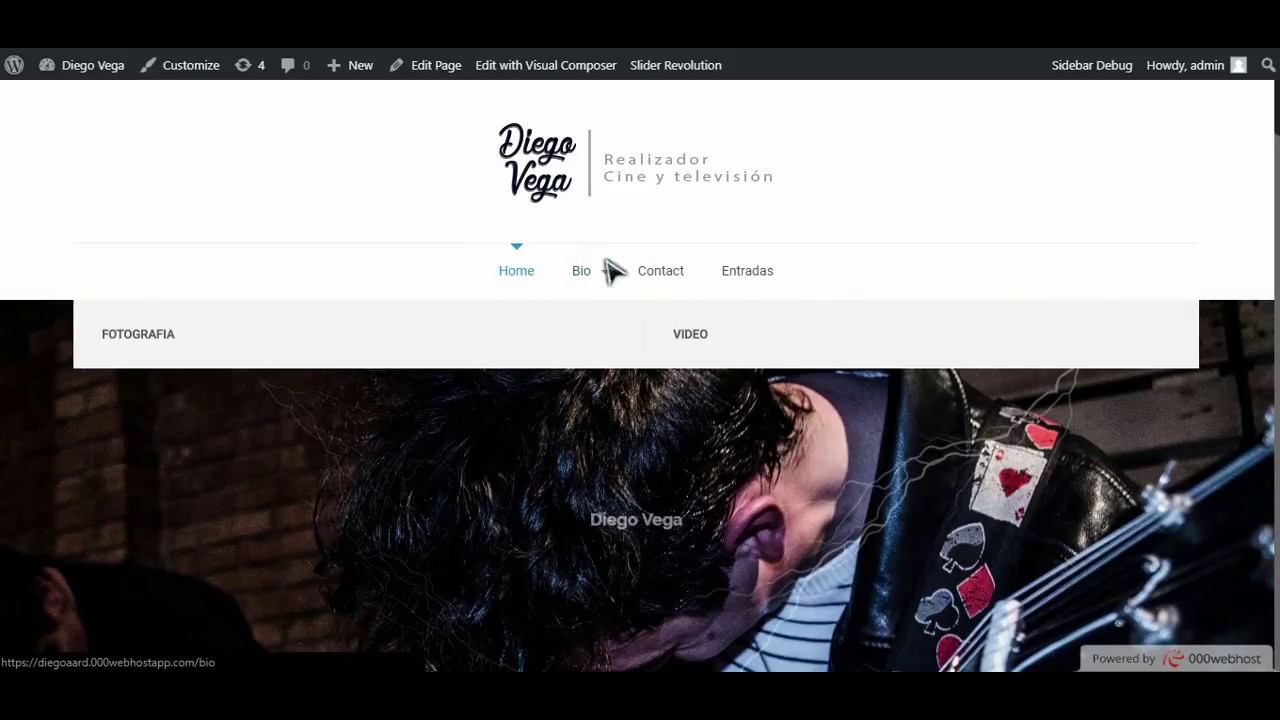 Video Web Diego Vega Ardila