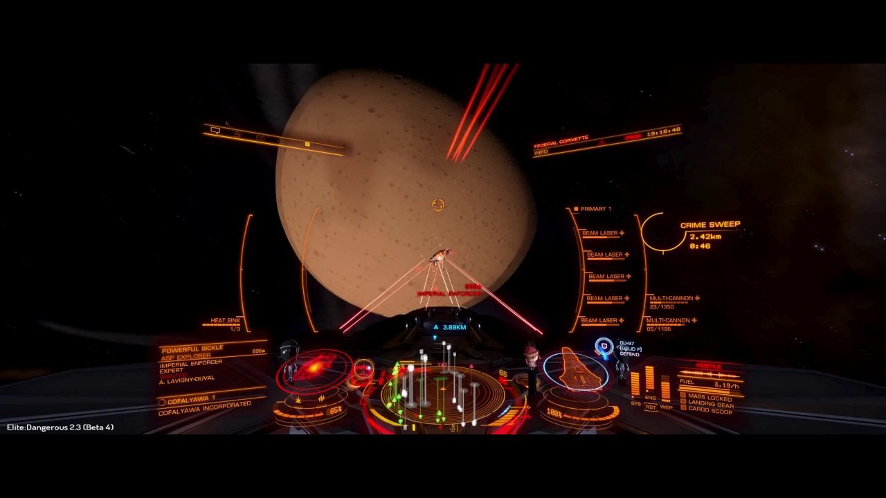 Elite: Dangerous: 2.3 (Beta 4) Crime sweep смотреть онлайн