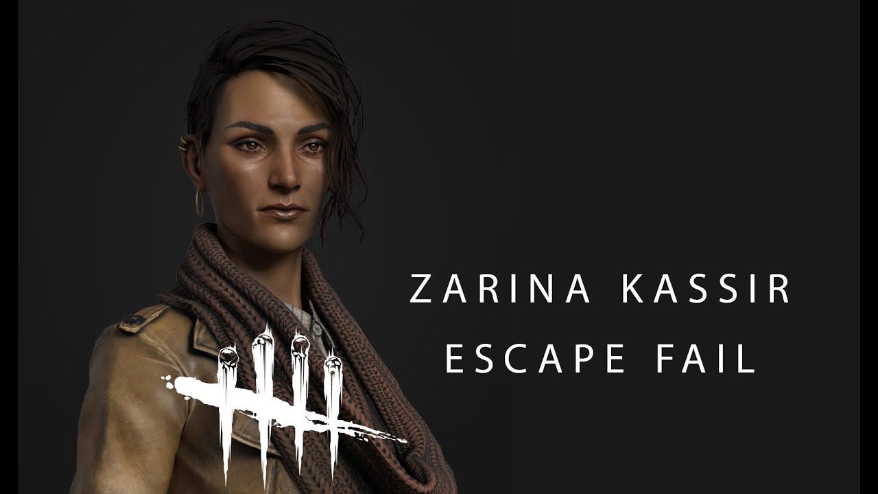 Dead By Daylight funny moment - ZARINA KASSIR Escape Fail vs Ghost Face смотреть онлайн