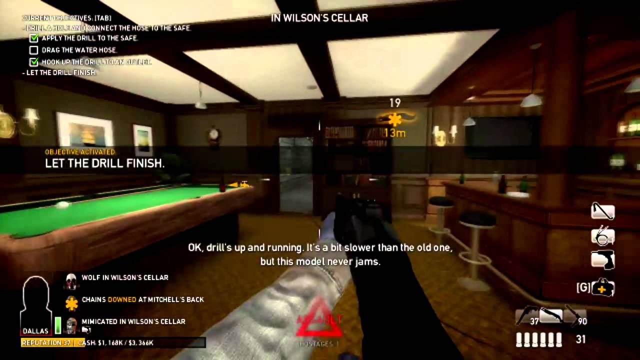 PayDay The Hiest Wolfpack DLC Maps Ep 1:Counterfeit смотреть онлайн