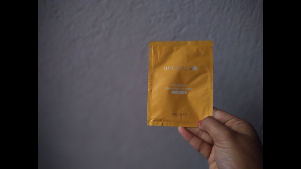 ORIFLAME OPTIMALS RADIANCE BOOSTING FACE MASK смотреть онлайн