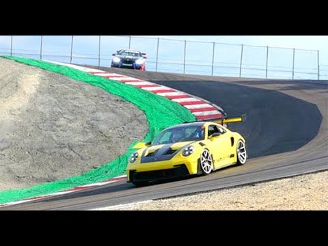 Laguna Seca 1:32.591 992 GT3RS (Goodyear Eagle F1 SuperSport R) смотреть онлайн