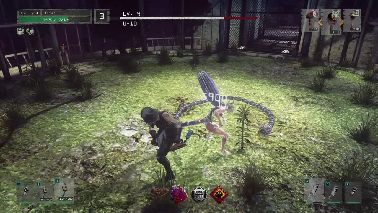 LET IT DIE Босс U-10 на локации 32F Katsuma. смотреть онлайн