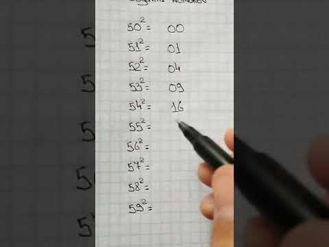Sonning Kvadratini Oson Hisoblash|Сонни квадратини осон хисоблаш
