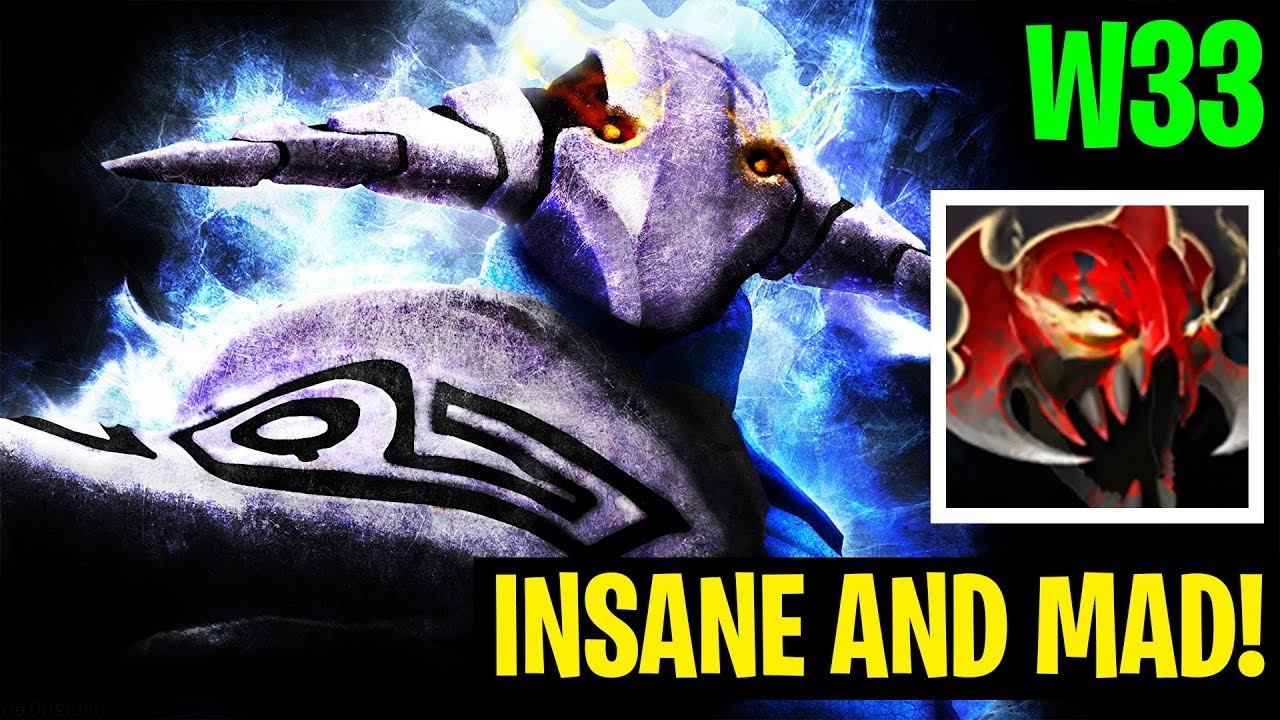 Insane And Mad!! - W33 Mask Of Madness Sven - Dota 2 смотреть онлайн