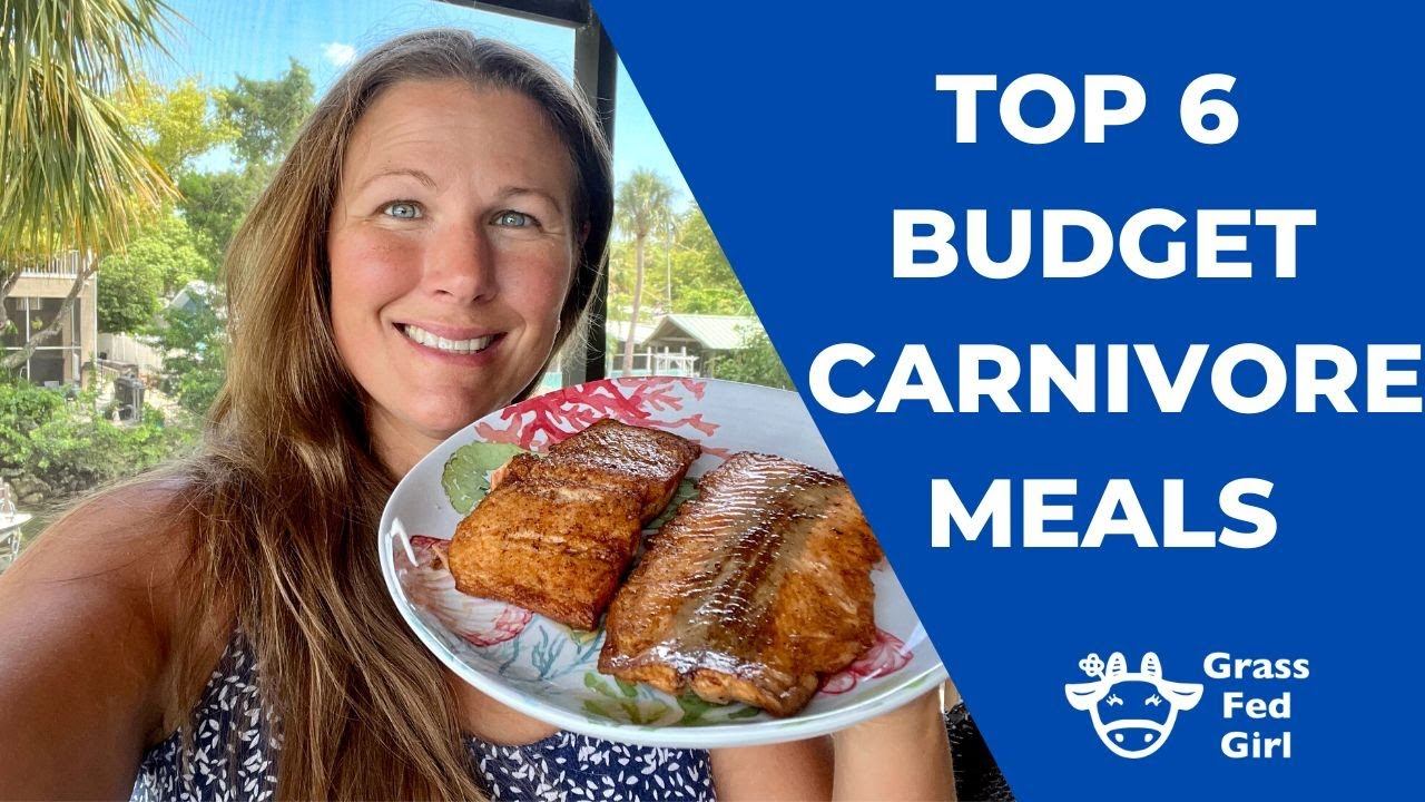Top 6 Carnivore Diet (2022) Budget Meals | Zero Carb cheap eats | Carnivore diet on a budget смотреть онлайн