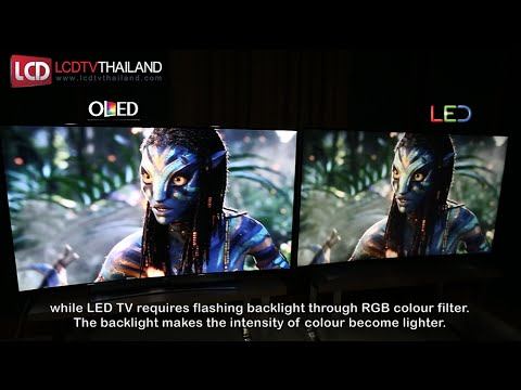 OLED VS LED TV : Side by Side Comparison ! смотреть онлайн