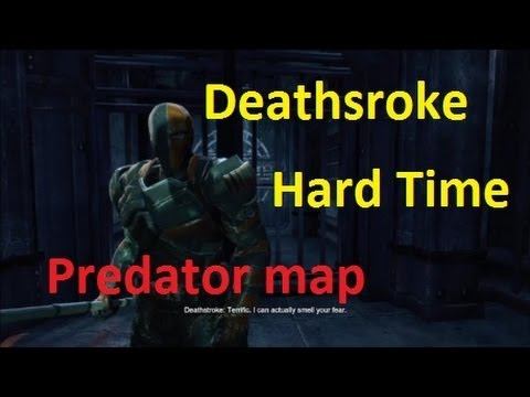 Deathstroke - Hard Time (41s52) Batman Arkham Origins predator gameplay смотреть онлайн