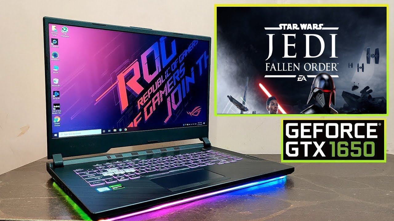 Star Wars Jedi Fallen Order Gaming Review on Asus ROG Strix G [i5 9300H] [GTX 1650] 🔥 смотреть онлайн
