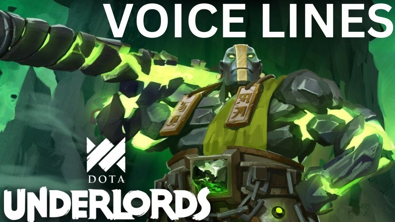 Dota Underlords | Earth Spirit | Voice Lines смотреть онлайн