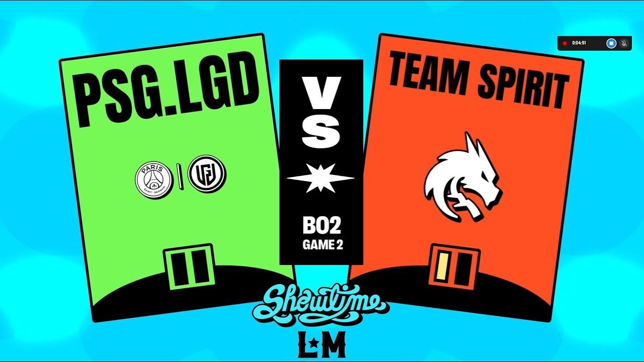 【Lima Major 2023 Dota2】 Team spirit VS PSG.LGD B02 - 2 смотреть онлайн