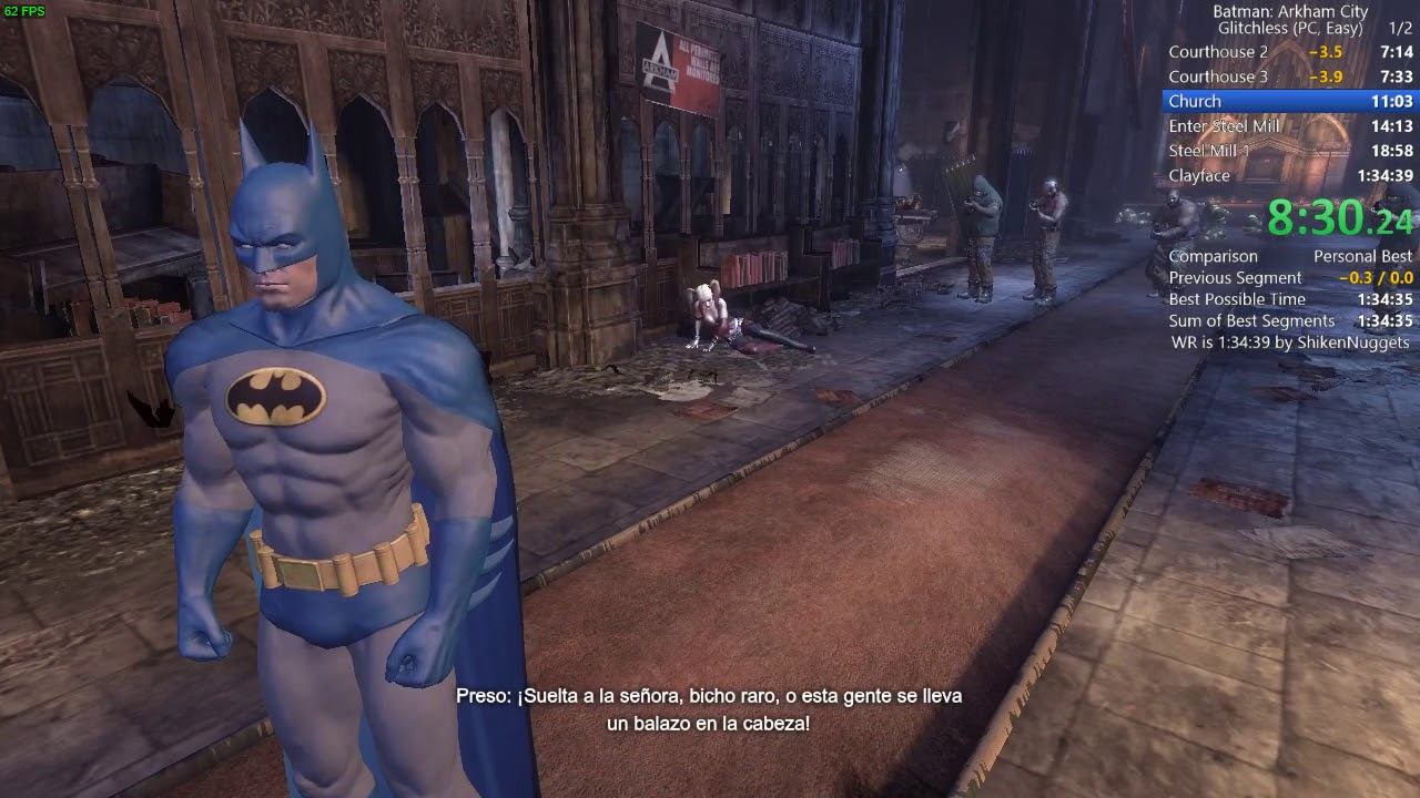 [Former WR] Batman: Arkham City Speedrun (Glitchless) in 1:32:42 [obsolete] смотреть онлайн