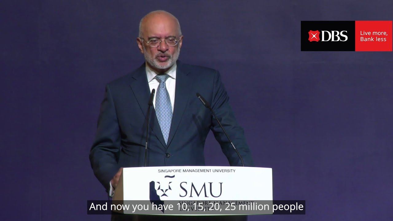 The 3 Wicked Problems Of Urbanisation | By DBS CEO & SMU Chairman Piyush Gupta