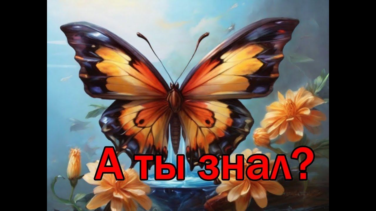 Удивительные факты про бабочек смотреть онлайн