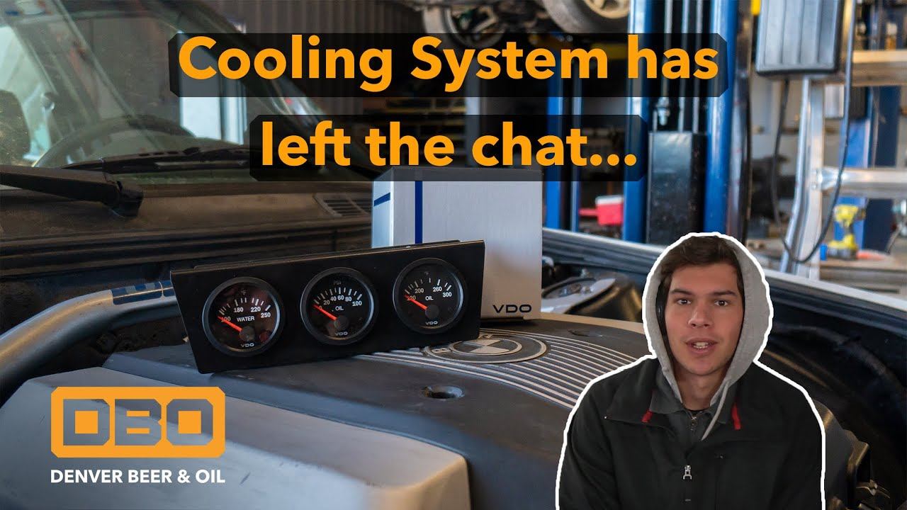 I Broke Down AGAIN | V8 E30 Garagistic Gauge Install