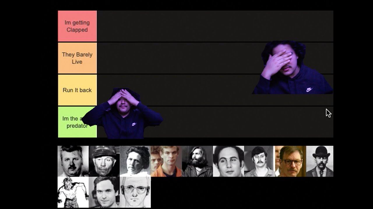 TheSuperBean vs Serial Killers - Tier List смотреть онлайн