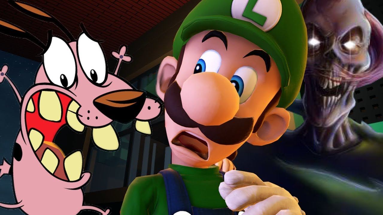 CHILDREN'S CARTOON GONE SCARY! | COURAGE'S CURSE! [Courage The Cowardly Dog HORROR GAME] смотреть онлайн