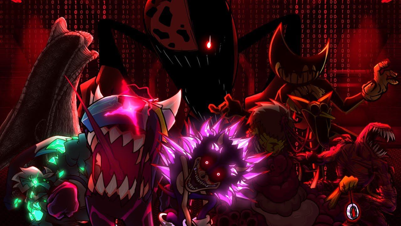 FNF Mega Mashup: Materialized Monstrosities [Mimicry X Fatality X Last Reel X Left Unchecked X More смотреть онлайн