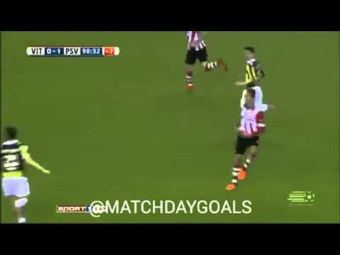 Goal Jorrit Hendrix Vitesse-PSV смотреть онлайн