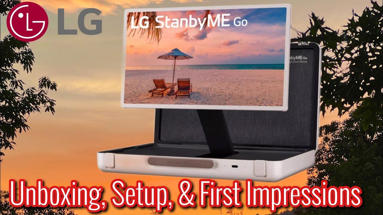 LG StandbyME Go | Unboxing, Setup, and First Look | So Many Uses! смотреть онлайн