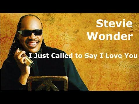 Stevie Wonder - I Just Called to Say I Love You, 1984 (tłumaczenie radiowe) смотреть онлайн