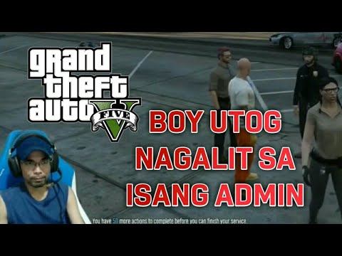 NAG AWAY SILA BOY UTOG VS ADMIN (GTA5 ROLEPLAY) смотреть онлайн