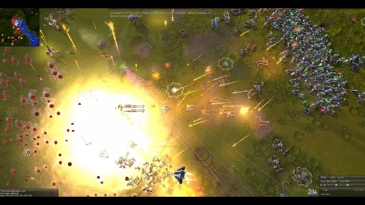Beyond All Reason Gameplay 1v5 Barbarian AI Difficulty: Testing смотреть онлайн