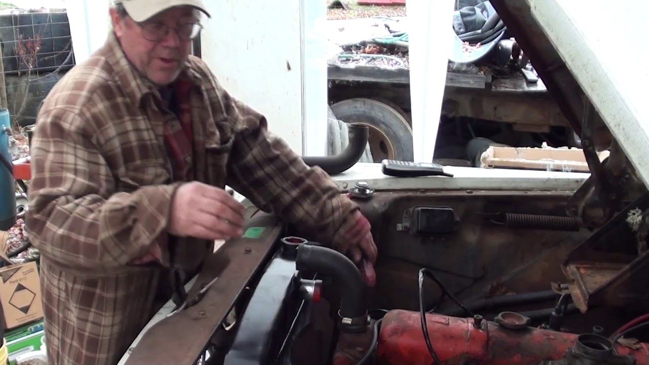 58 GMC Water Pump and Radiator Install 58 GMC Resurrection Part 24 смотреть онлайн