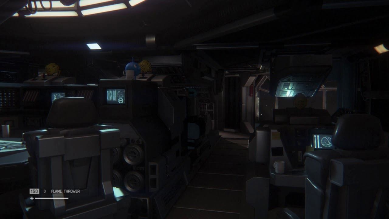 Alien: Isolation - Nostromo Ambience (Bridge) смотреть онлайн