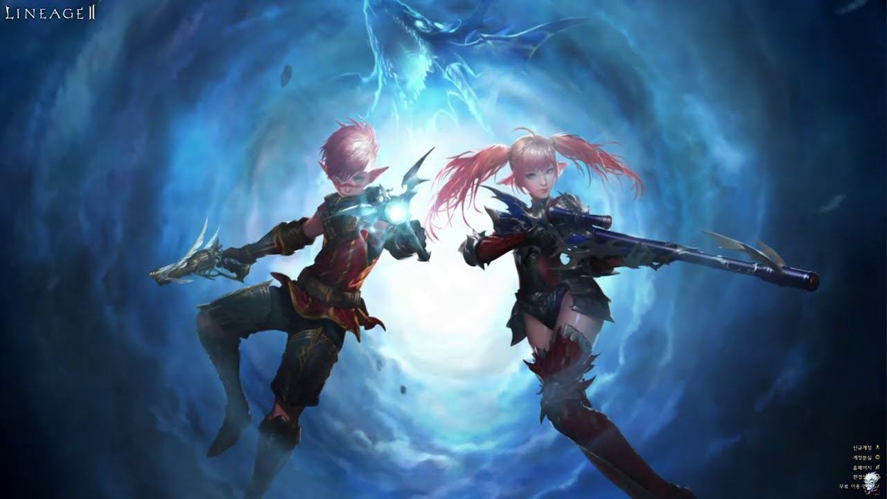 Lineage 2 Essence | Sylph update | Login Screen смотреть онлайн
