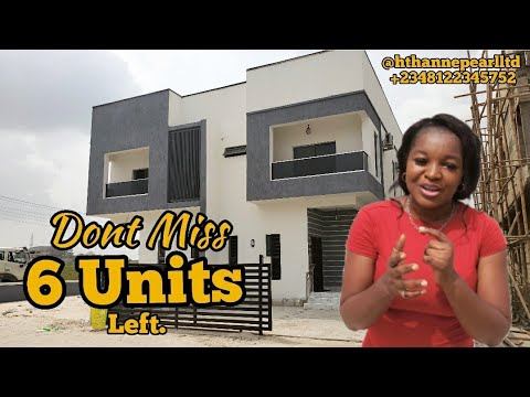 Semi Detached Duplex With A BQ In Lagos | 3 Bedroom Semi Detached Off Plan Duplex At Bogije - Updat