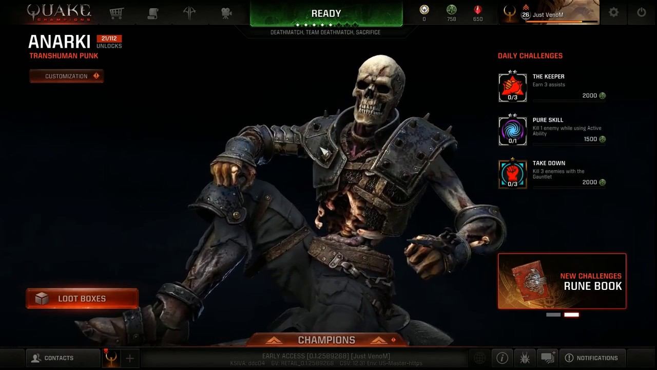 Quake champions bugs (version 12.9.17) смотреть онлайн