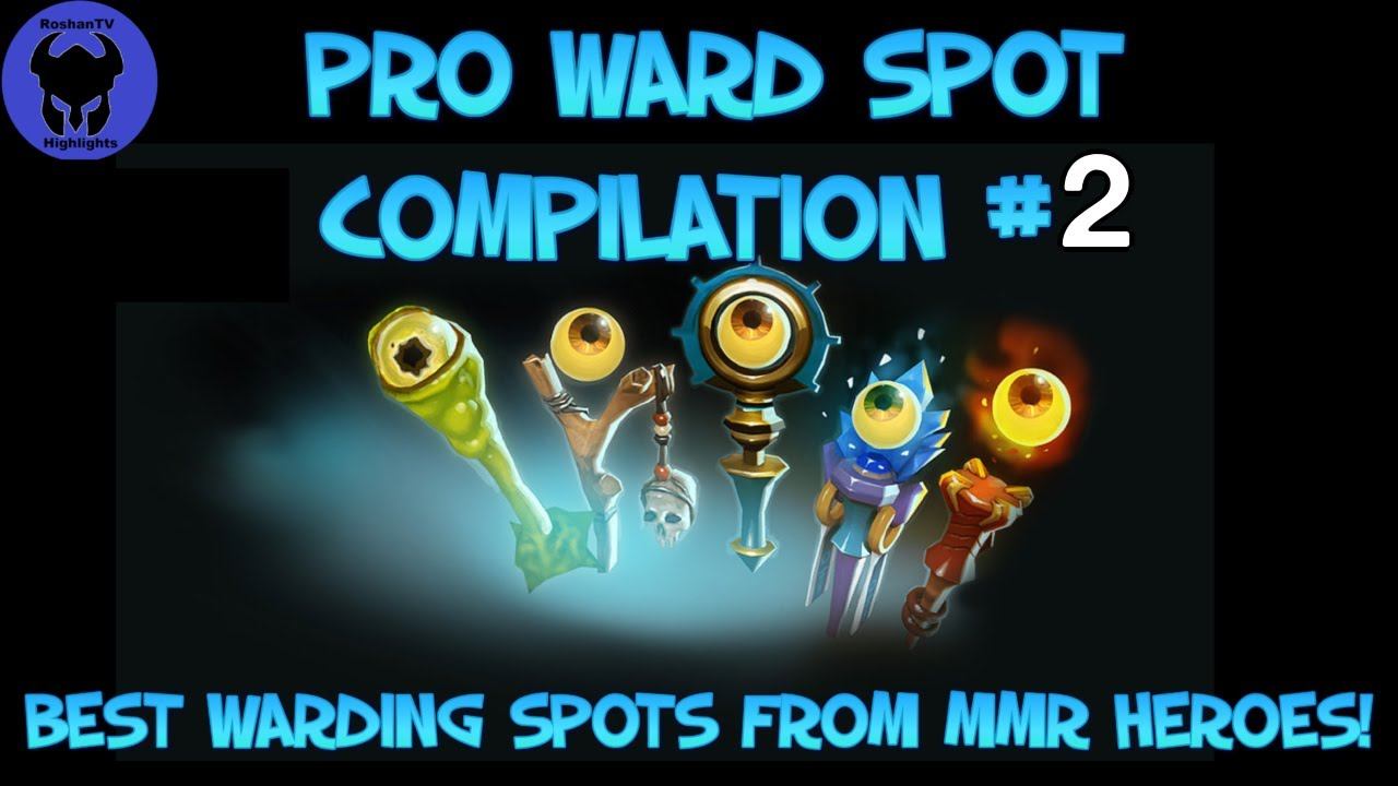 DOTA 2 TOP MMR WARD SPOT COMPILATION#2 - ROSHAN-TV PRESENTS! смотреть онлайн