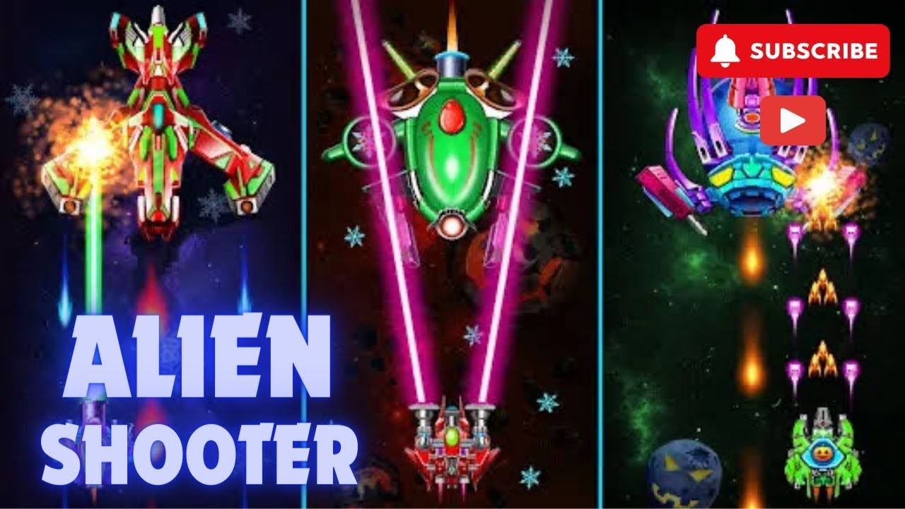 Galaxy attack alien shooter!! All Bosses! one vs one Challenge Game!! Space shooter смотреть онлайн