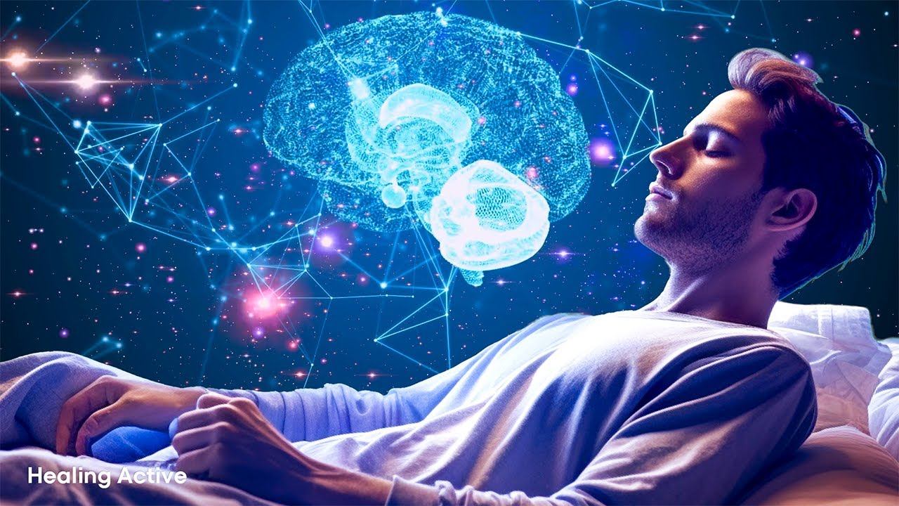 Alpha waves Heal damage in the body, Massage the brain while sleeping, enhance your memory #17 смотреть онлайн