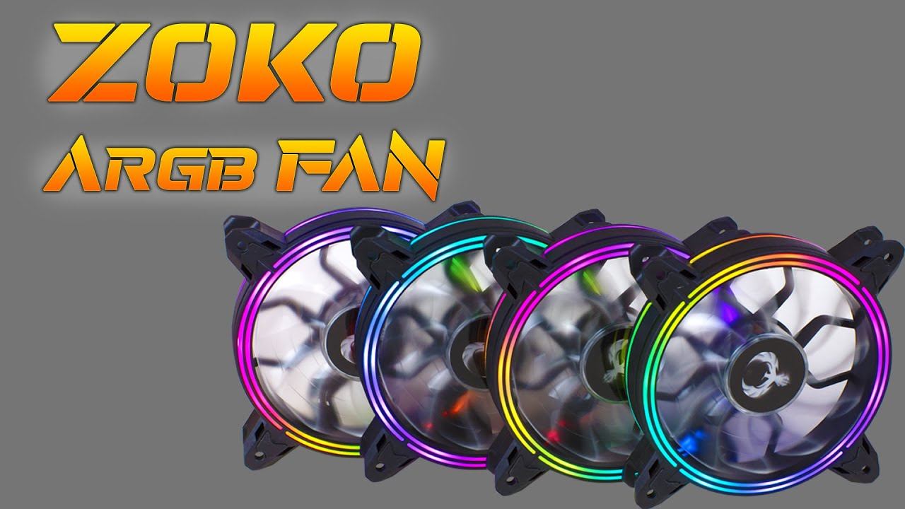 ZOKO 12 CM ARGB FAN смотреть онлайн
