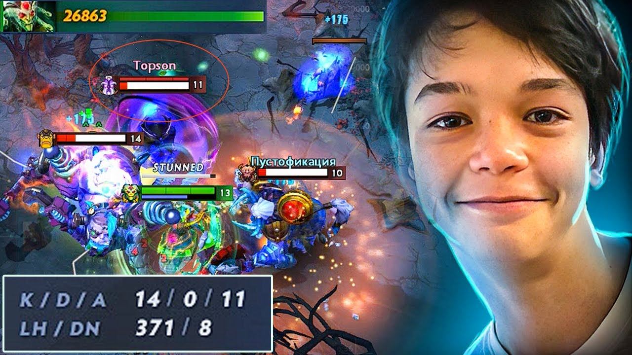 Topson's BEST hero? SATANIC shows how to deals with him ! смотреть онлайн