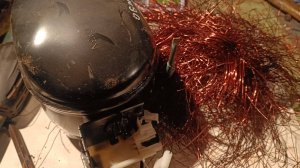 Сколько меди в компрессоре от холодильника?