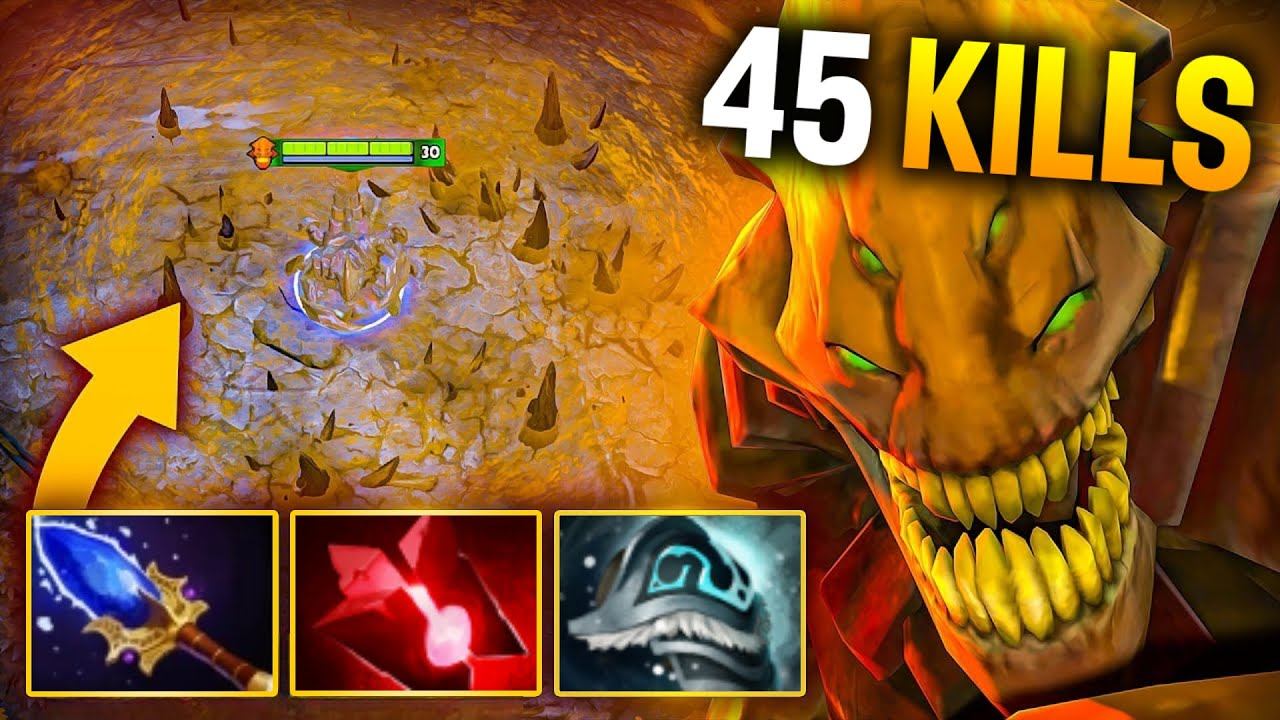 New Blood Stone For Sand King is OP 45 Kills By Goodwin | Dota 2 Gameplay смотреть онлайн