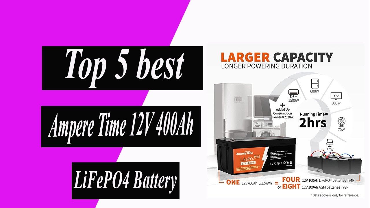 Top 5 best Ampere Time 12V 400Ah LiFePO4 Battery in 2022 смотреть онлайн