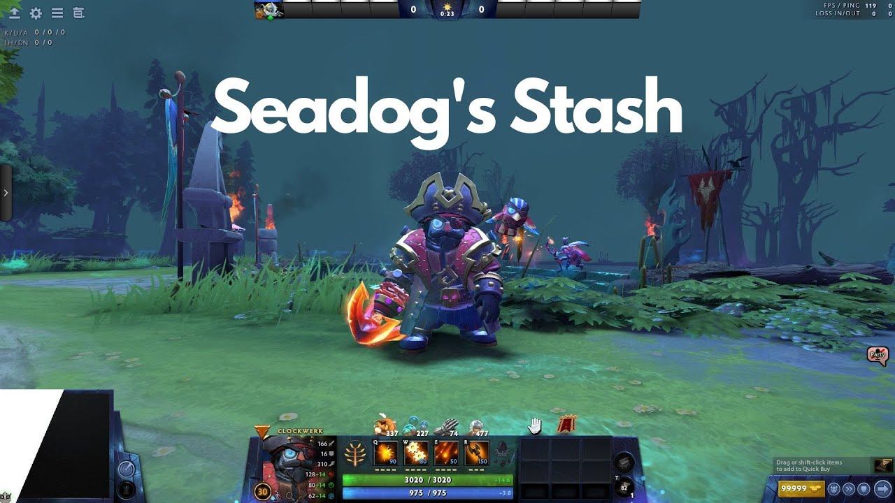 Seadog's Stash (Clockwerk) Dota 2 смотреть онлайн