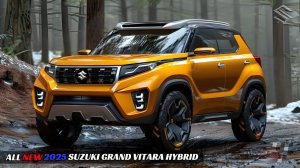 New 2025 Suzuki Grand Vitara Hybrid- Amazing Design And Performance!