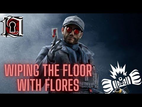 Wiping The Floor With Flores - Rainbow Six Siege смотреть онлайн