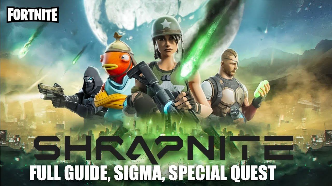 GUIDE SHRAPNITE MAP CREATIVE 2.0 FORTNITE - SIGMA, SPECIAL QUEST, HUNT THE CROWN смотреть онлайн