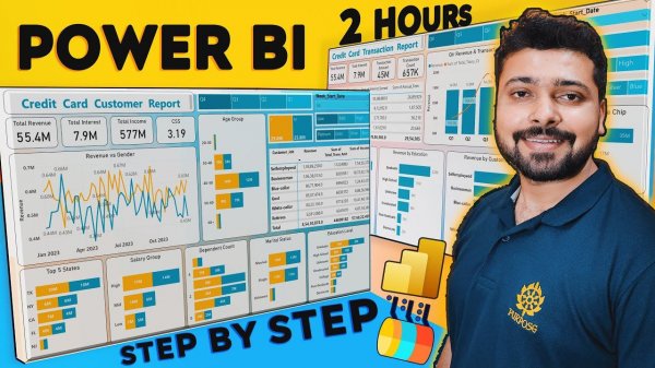 POWER BI Full PROJECT for Data Analysis with Practical Guide | End to End Power BI Dashboard Projec