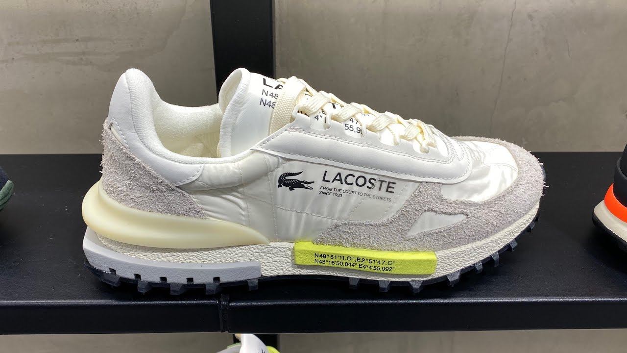 Lacoste Elite Active (White/Light Green) - Style Code: 46SMA0008WP2